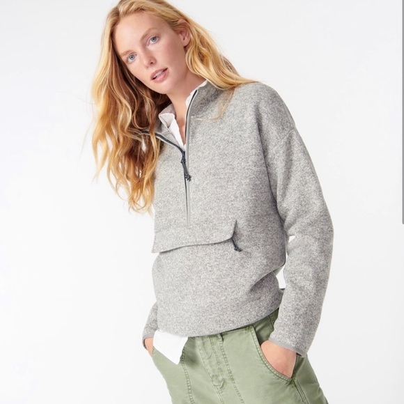 J. Crew Tops - J-Crew vintage fleece pullover